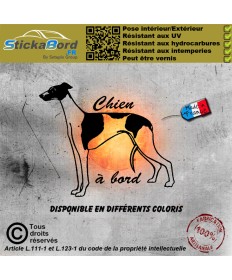 Stickers autocollant chien...