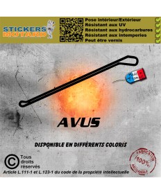 Stickers autocollant circuit Avus - Allemagne