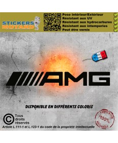 Stickers autocollant AMG