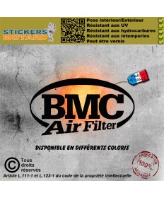 Stickers autocollant BMC