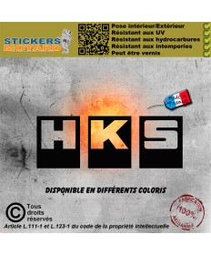 Stickers autocollant HKS