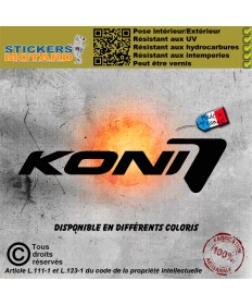 Stickers autocollant Koni