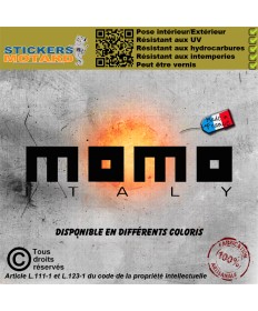 Stickers autocollant MOMO Italy