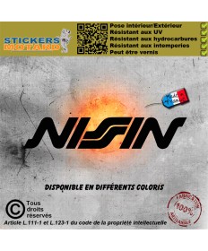 Stickers autocollant Nissin