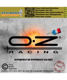 Stickers autocollant OZ racing