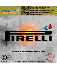 Stickers autocollant Pirelli